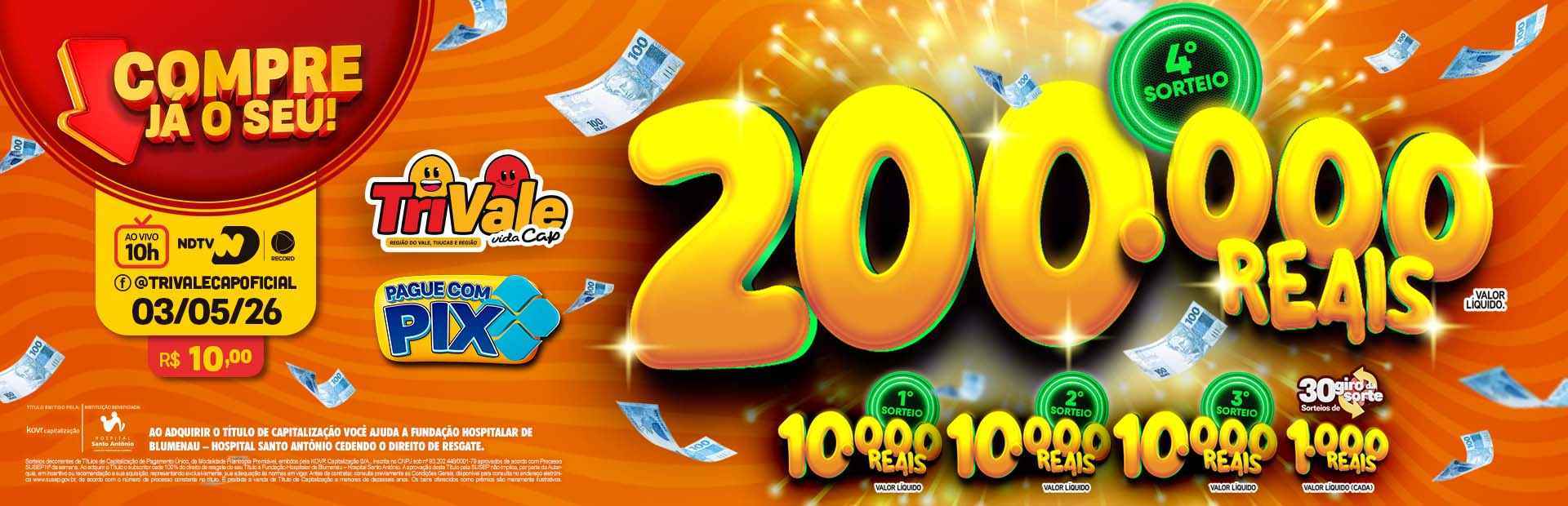 Premiação 03/05/2026