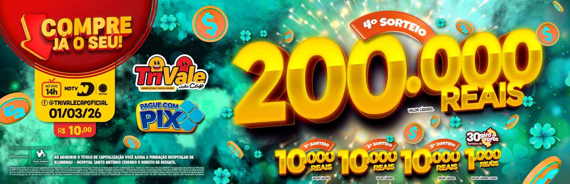 Premiação 01/03/2026