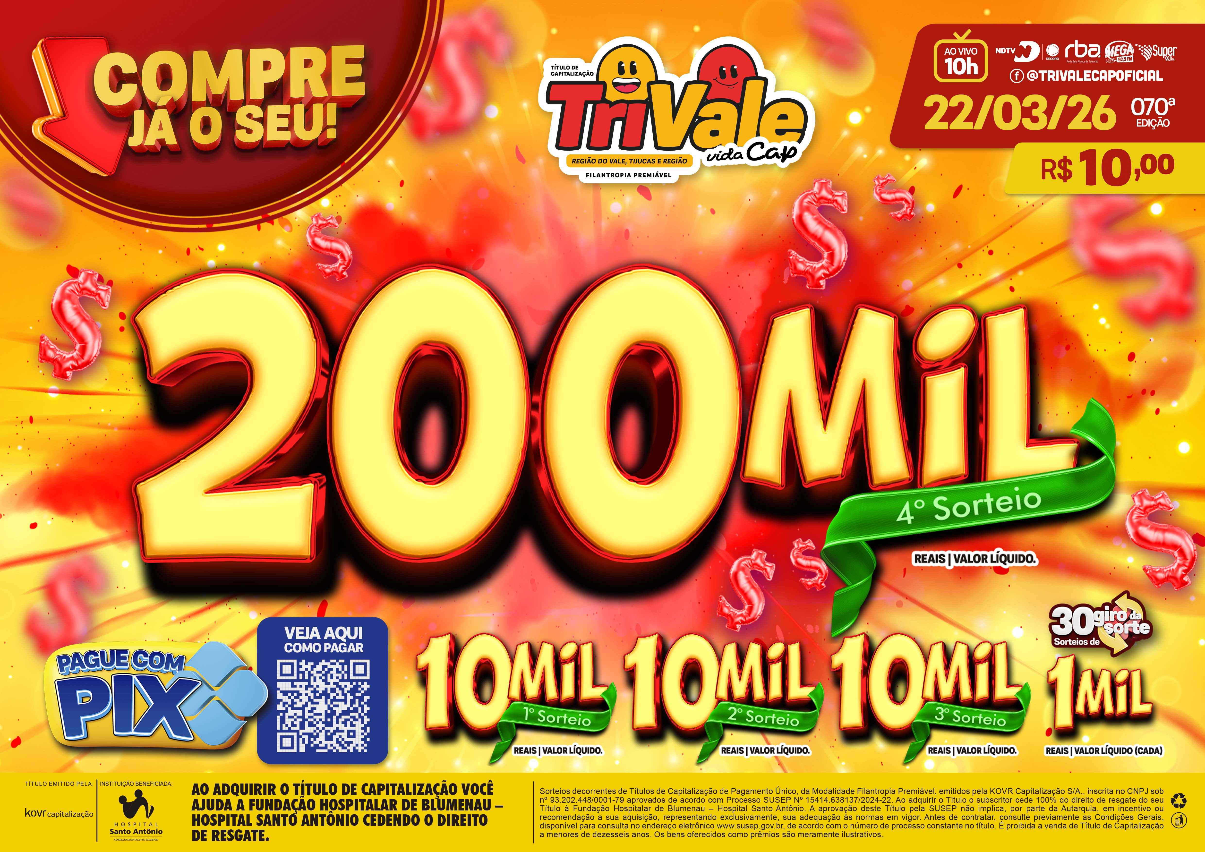 Premiação 22/03/2026