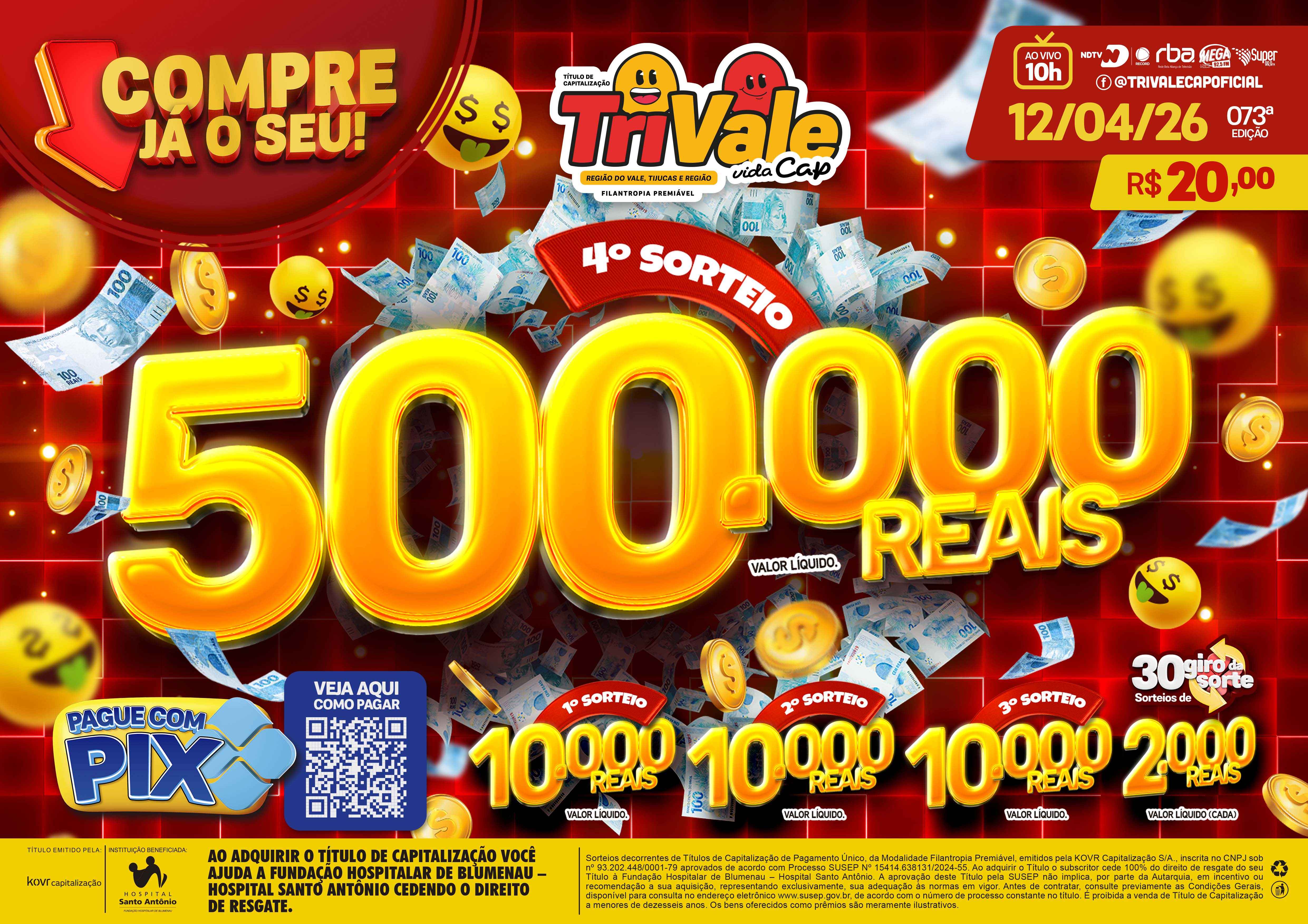 Premiação 12/04/2026