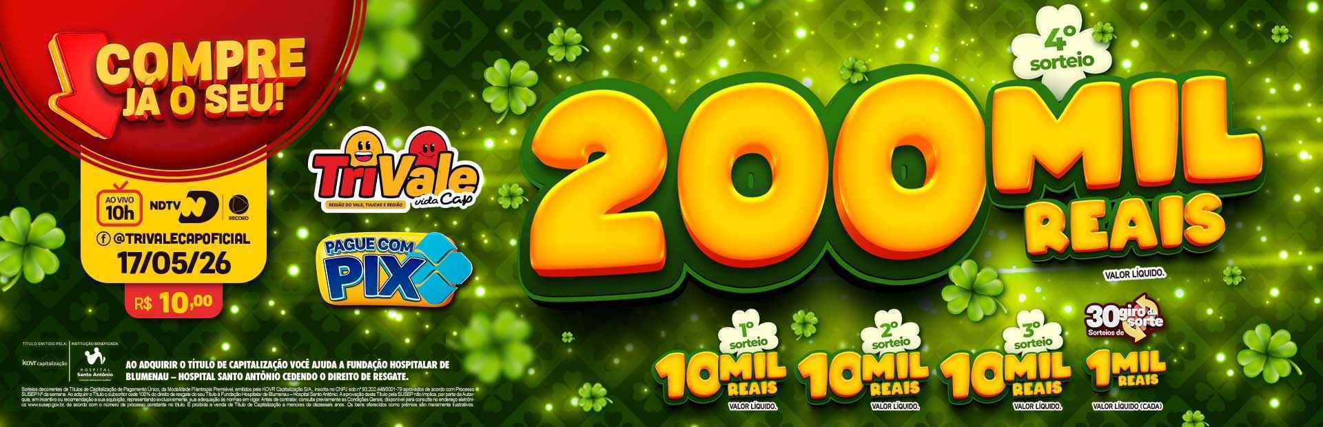 Premiação 17/05/2026