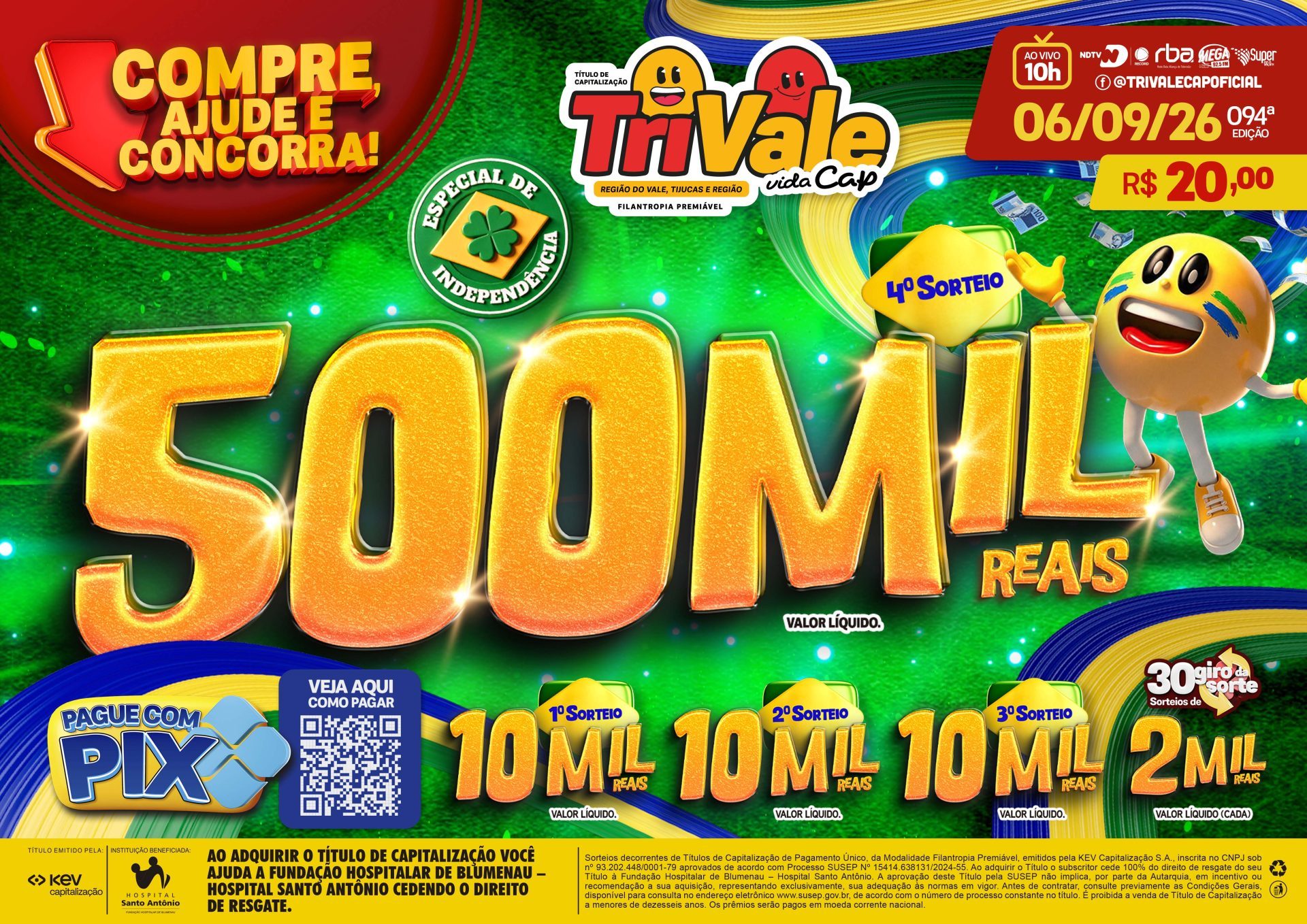Premiação 06/09/2026
